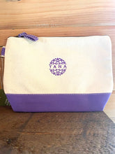 Load image into Gallery viewer, Embroidered Canvas Cosmetic Pouch